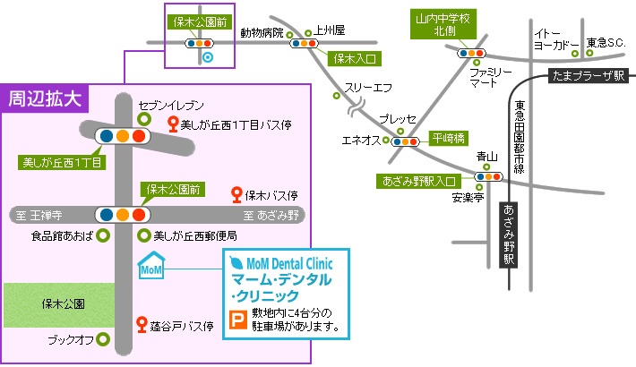 周辺簡易マップ